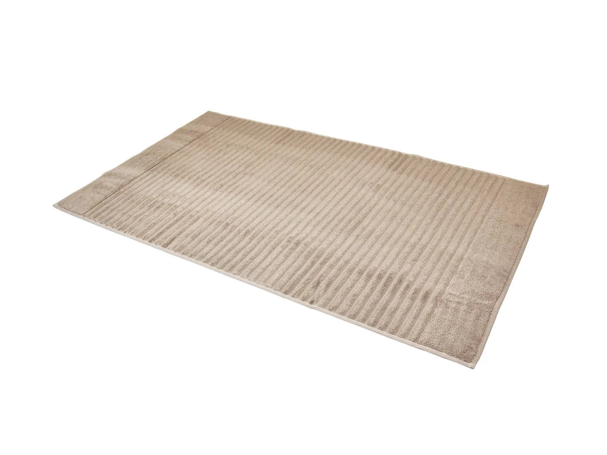Tappetino da bagno Dune Daunex in cotone color visone