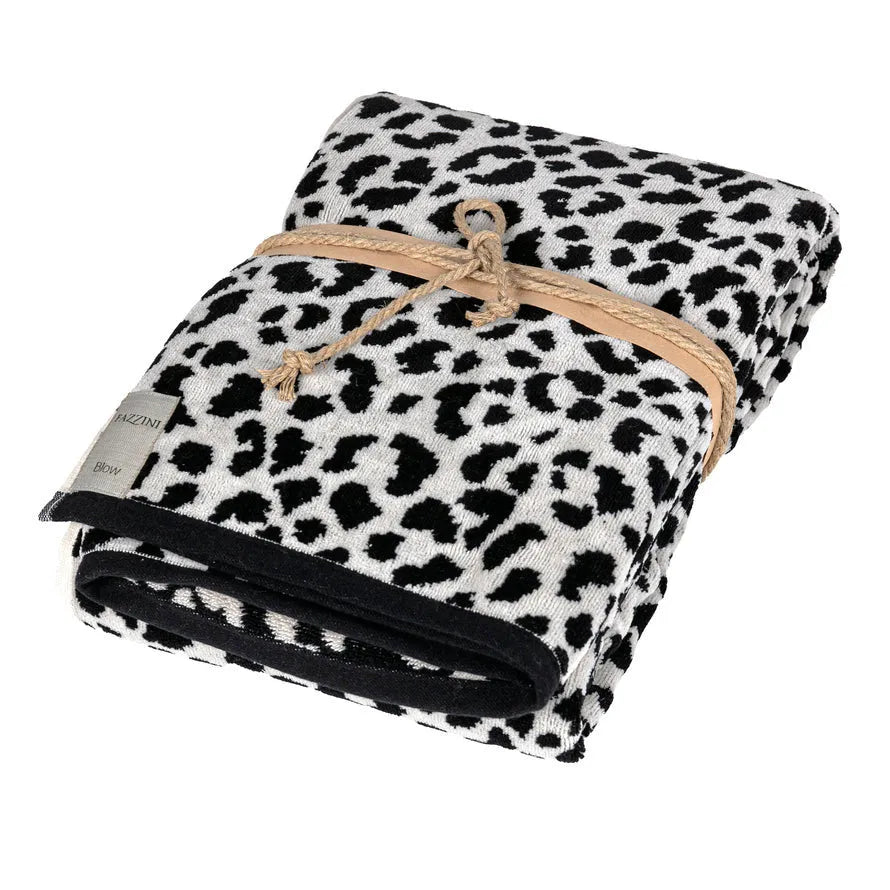 Telo da bagno in spugna di puro cotone misura 100 x 180 cm, Africa - Home Loves