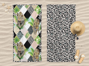 Telo mare doubleface compact dry Daunex misura 100 x 170 cm, bali - Home Loves