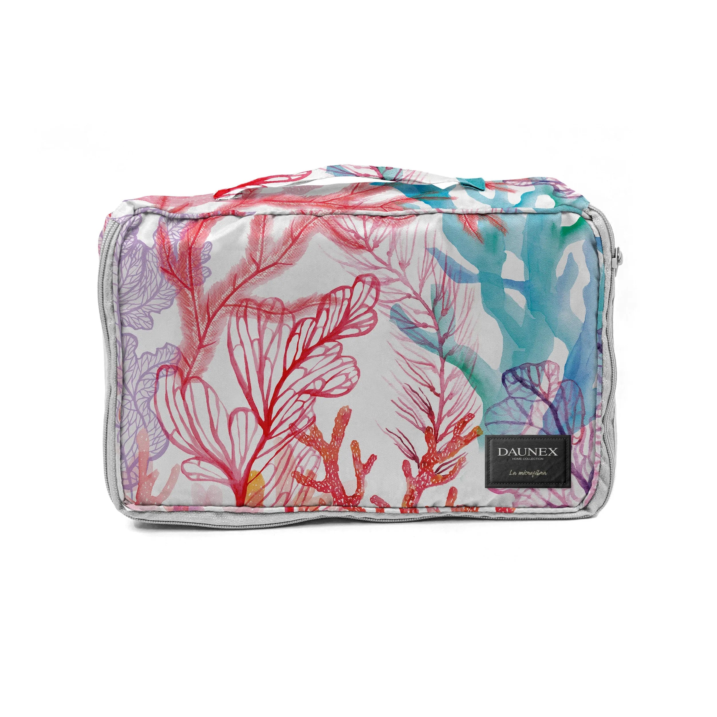 Telo mare doubleface compact dry Daunex misura 90 x 170 cm, coral bay - Home Loves