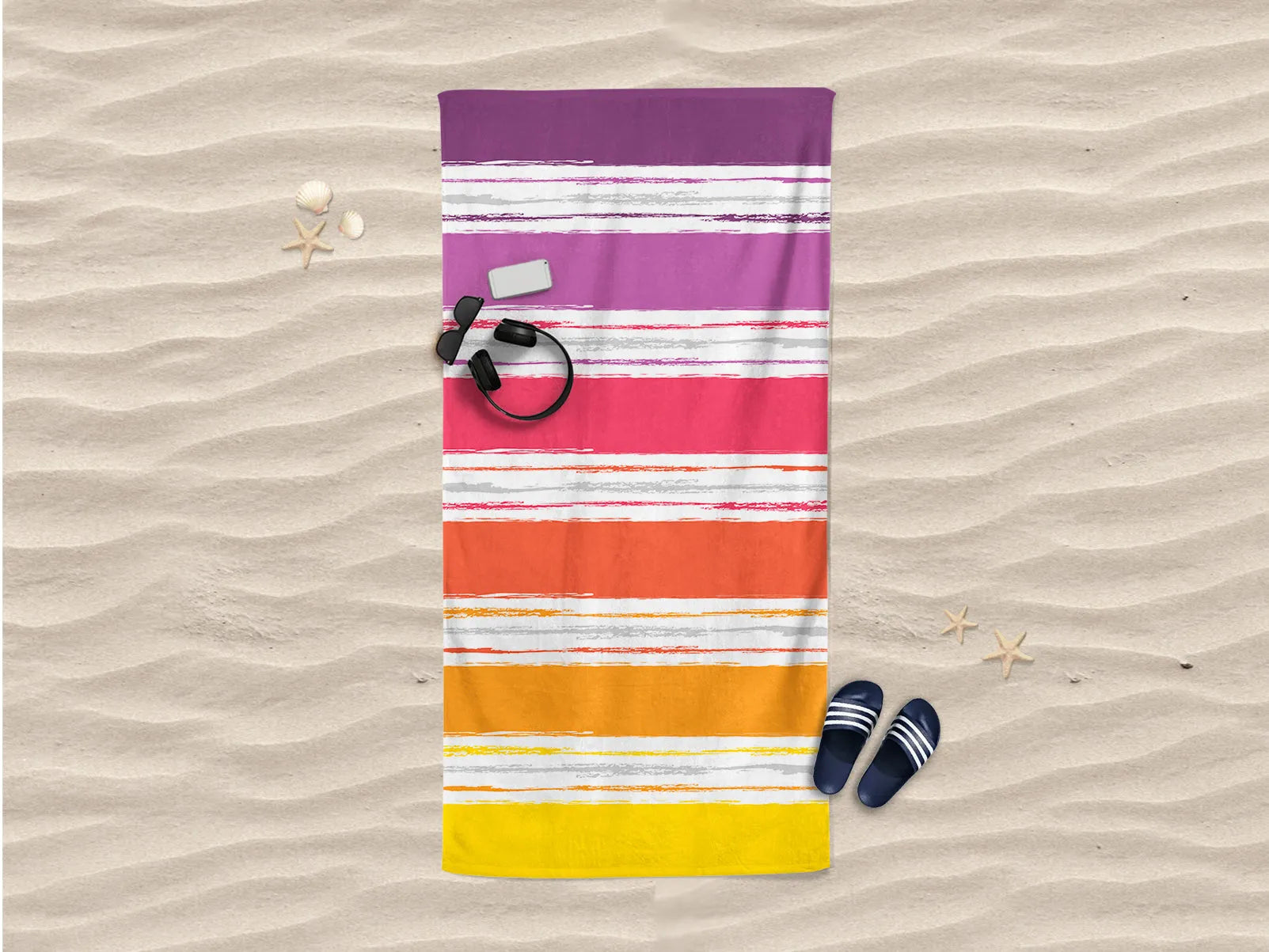 Telo mare jacquard Daunex misura 90 x 180 cm, malibu - Home Loves