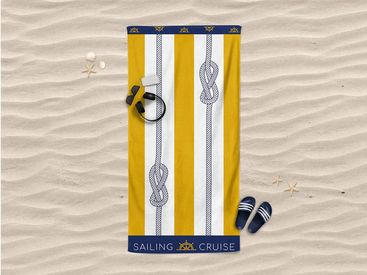 Telo mare jacquard Daunex misura 90 x 180 cm, savoia - Home Loves