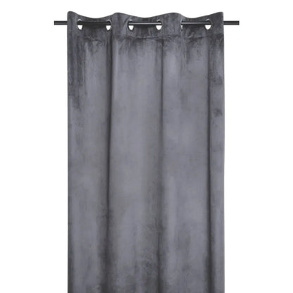 Tenda danae oscurante colore antracite, 140×260 anelli fissi - Home Loves