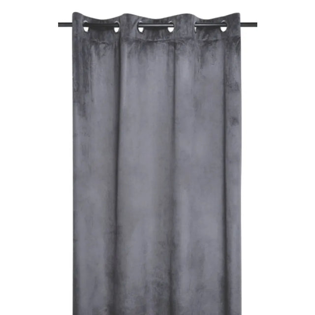 Tenda danae oscurante colore antracite, 140×260 anelli fissi - Home Loves