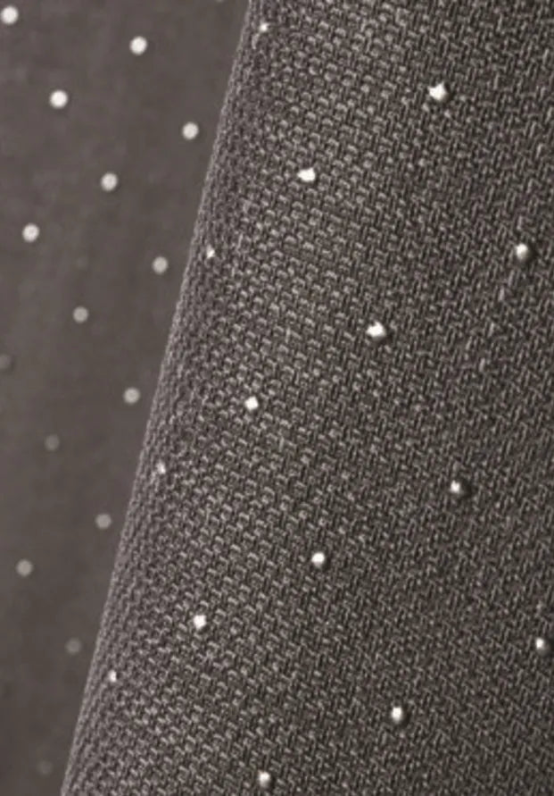 Tenda snowing oscurante colore antracite, 140×260 anelli fissi - Home Loves