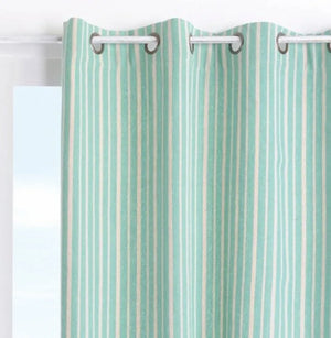 Tenda ste-maxime oscurante colore menta, 140×260 anelli fissi - Home Loves