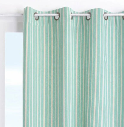 Tenda ste-maxime oscurante colore menta, 140×260 anelli fissi - Home Loves
