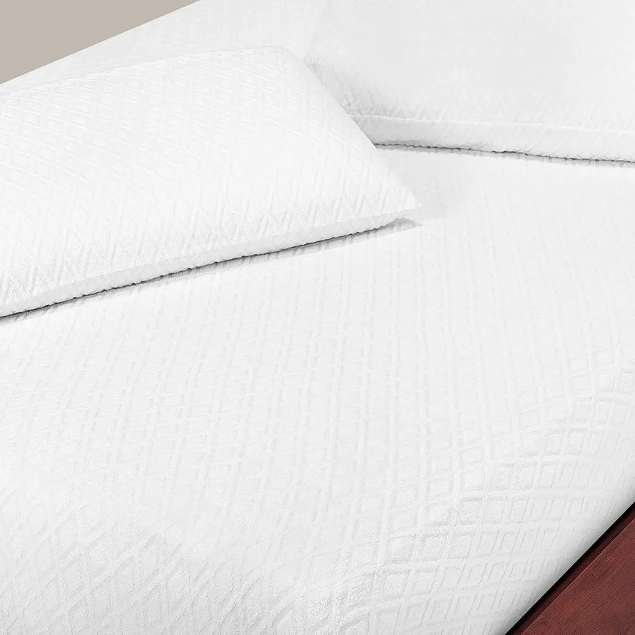 Coppia copriguanciali Daunex in jacquard con cerniera sanaform - Home Loves