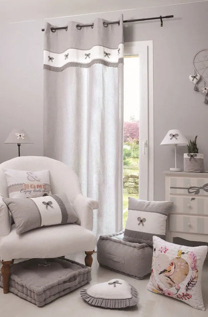 Cuscino arredo charmelia sfoderabile colore grigio - Home Loves