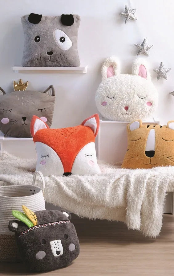 Cuscino arredo puppy sfoderabile colore grigio - Home Loves