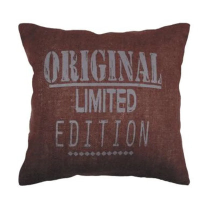 Cuscino arredo limited-edition sfoderabile colore cioccolato - Home Loves