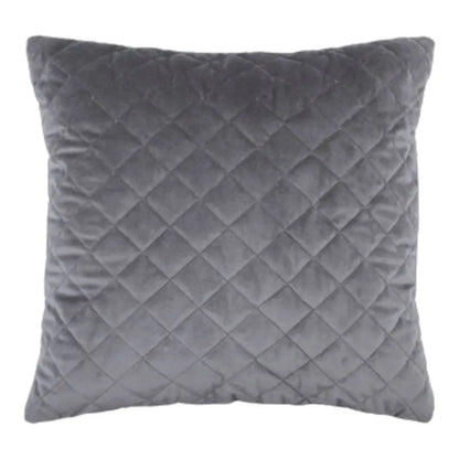 Cuscino arredo danae sfoderabile in velluto colore antracite - Home Loves