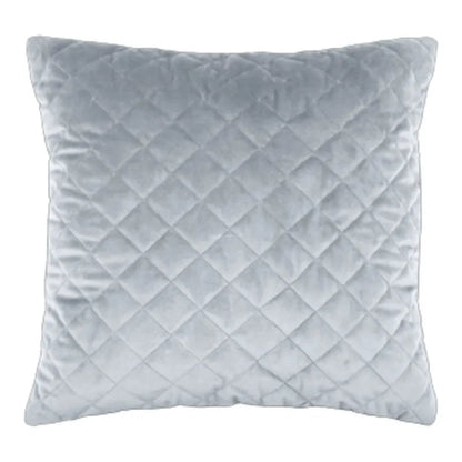 Cuscino arredo danae sfoderabile in velluto colore grigio-perla - Home Loves