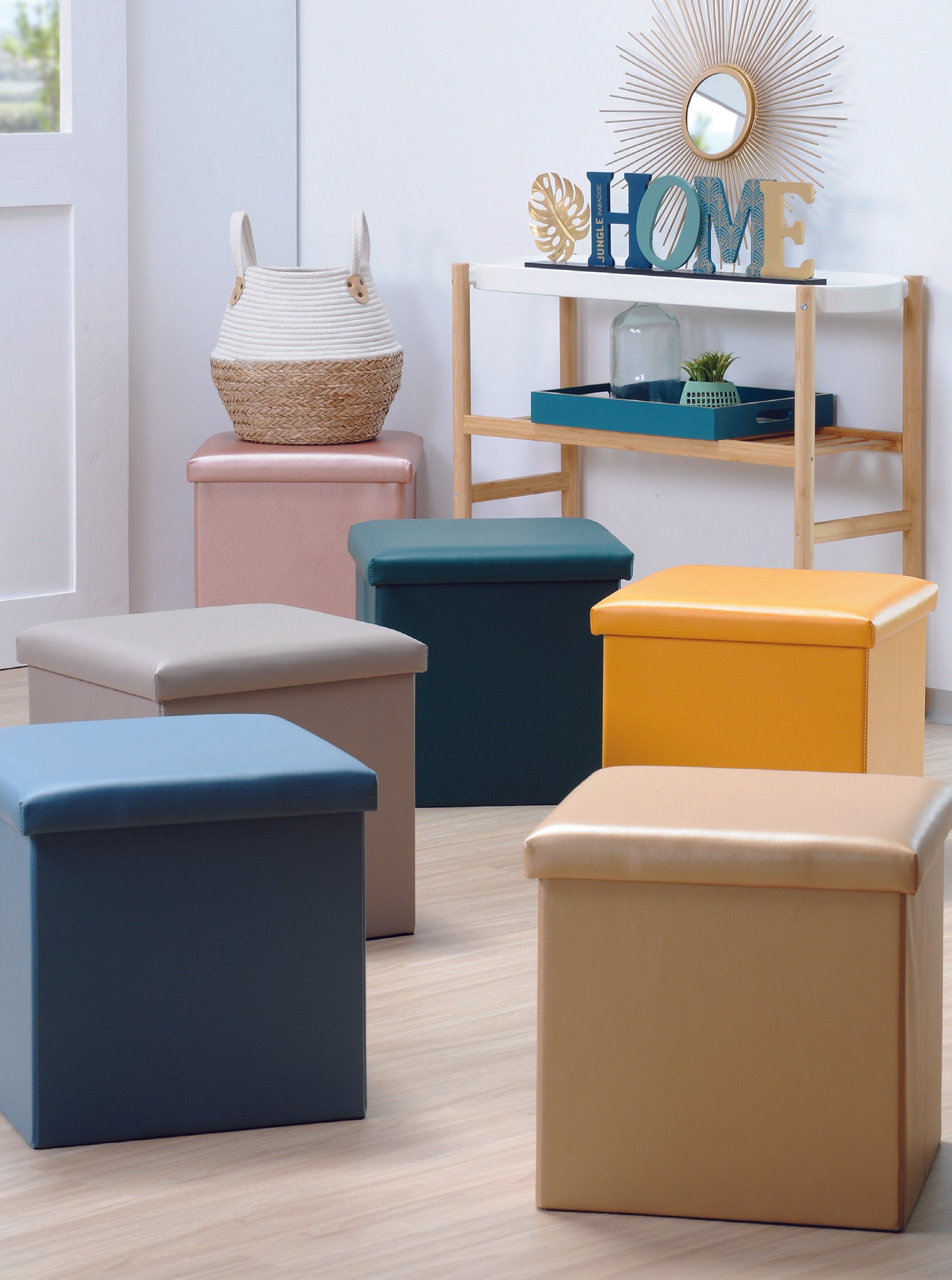 pouf contenitore