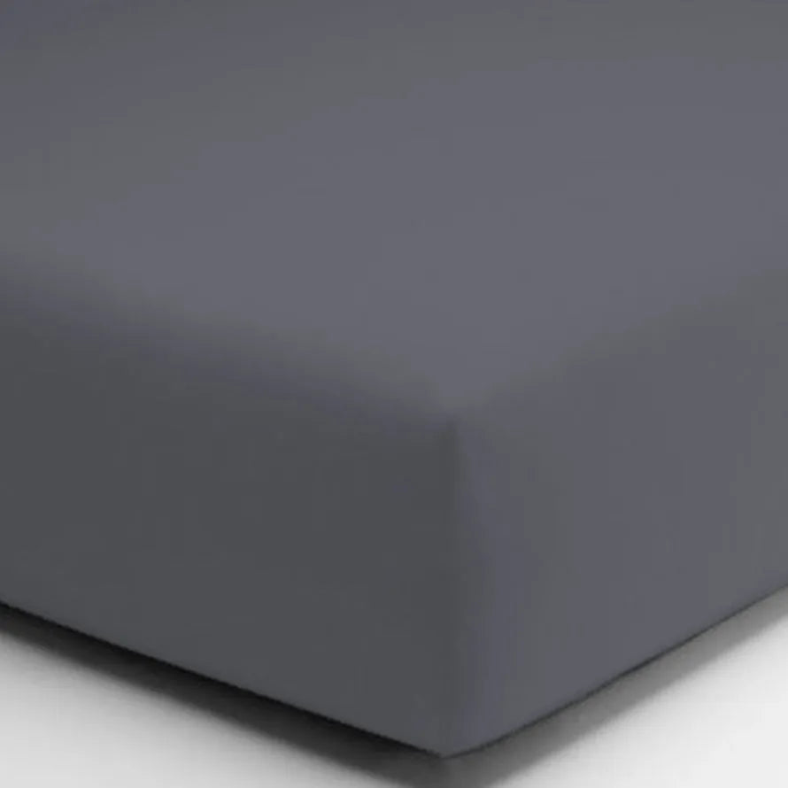 Lenzuolo sotto jersey eco no stiro schlafgut tinta unita, 12001 - Home Loves