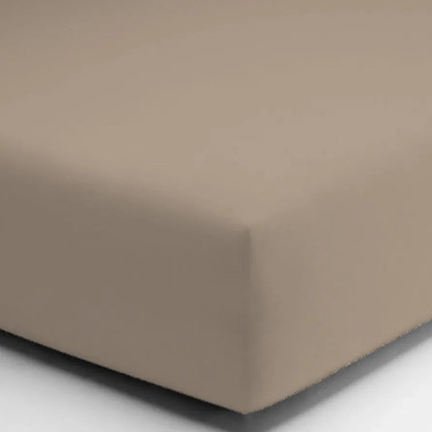 Lenzuolo sotto jersey eco no stiro schlafgut tinta unita, 12001 - Home Loves