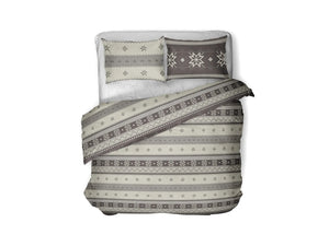 Parure copripiumino infinity singolo in puro cotone Daunex, oslo - Home Loves