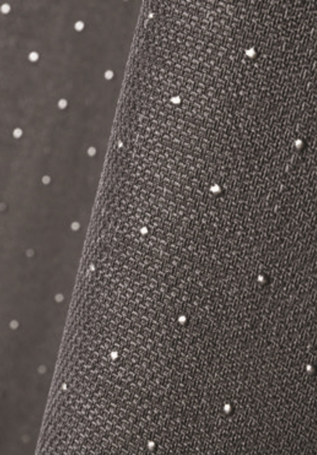 Tenda snowing oscurante colore antracite, 140×260 anelli fissi.