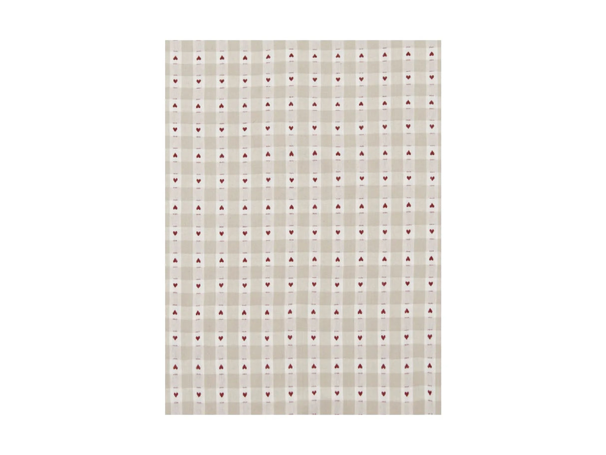 Tessuto vajolet Daunex colore rosso - Home Loves