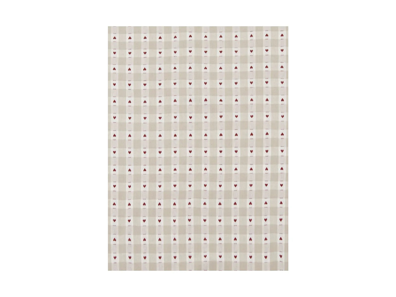 Tessuto vajolet Daunex colore rosso - Home Loves