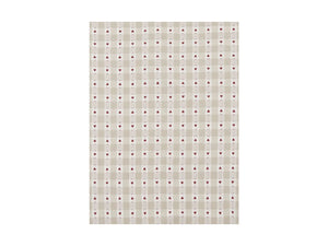 Tessuto vajolet Daunex colore rosso - Home Loves