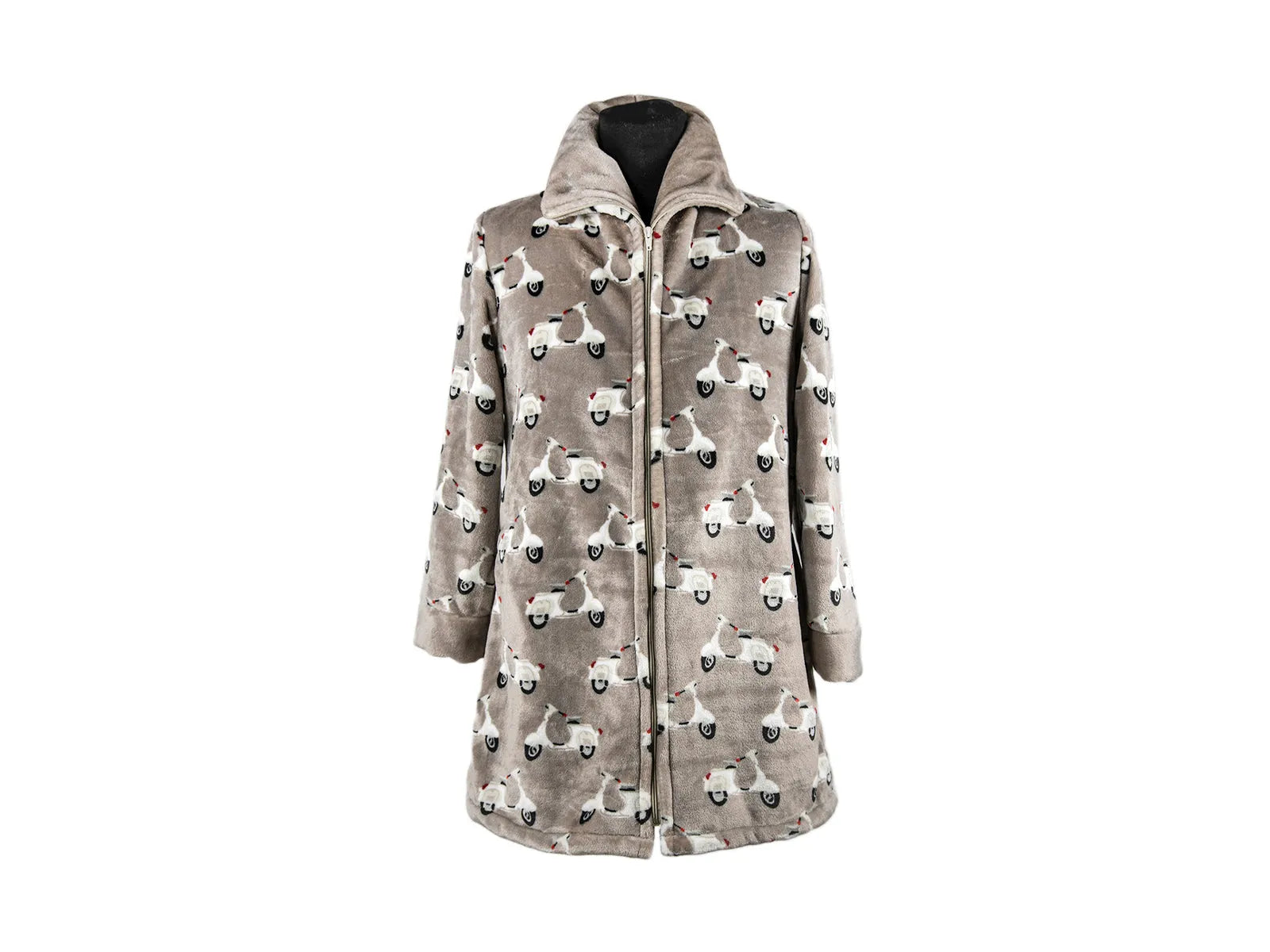 Vestaglia in flannel Daunex vespa - Home Loves